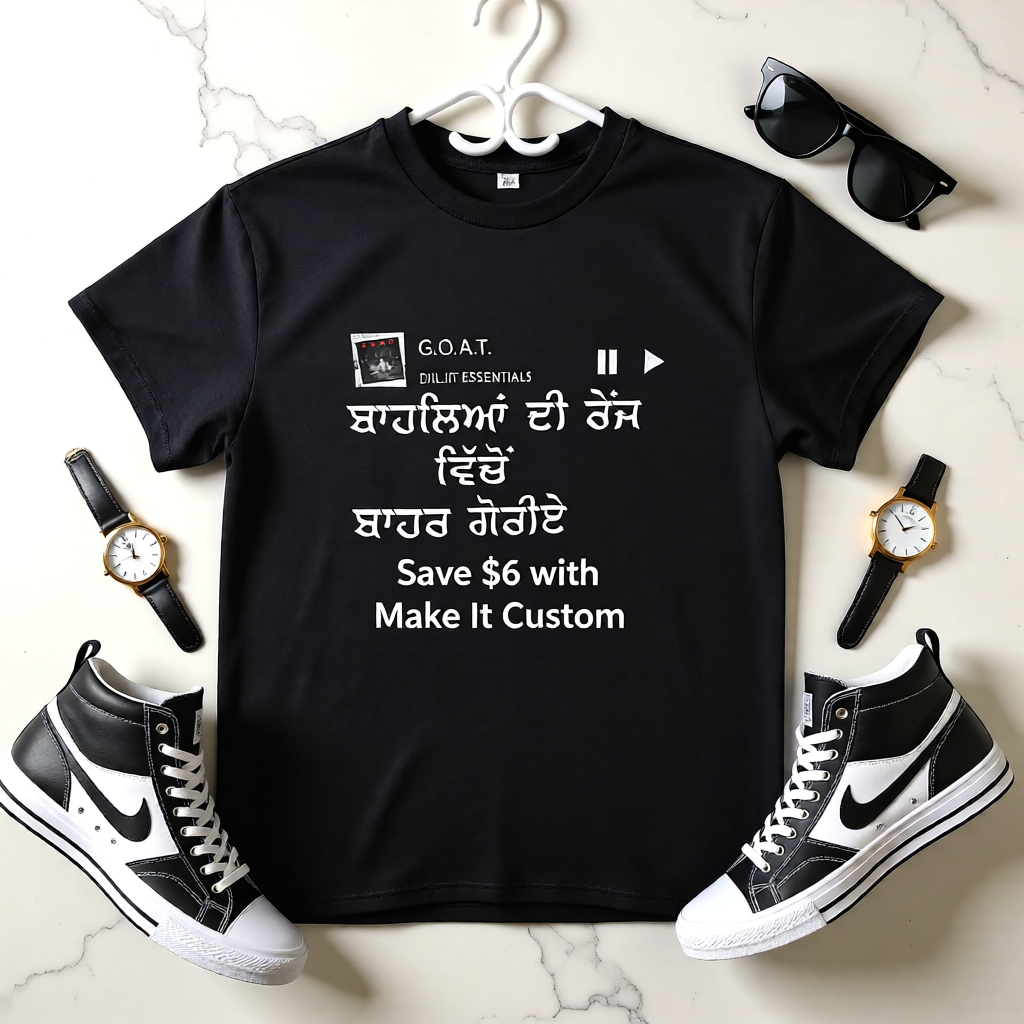 Diljeet Fan Club Tees