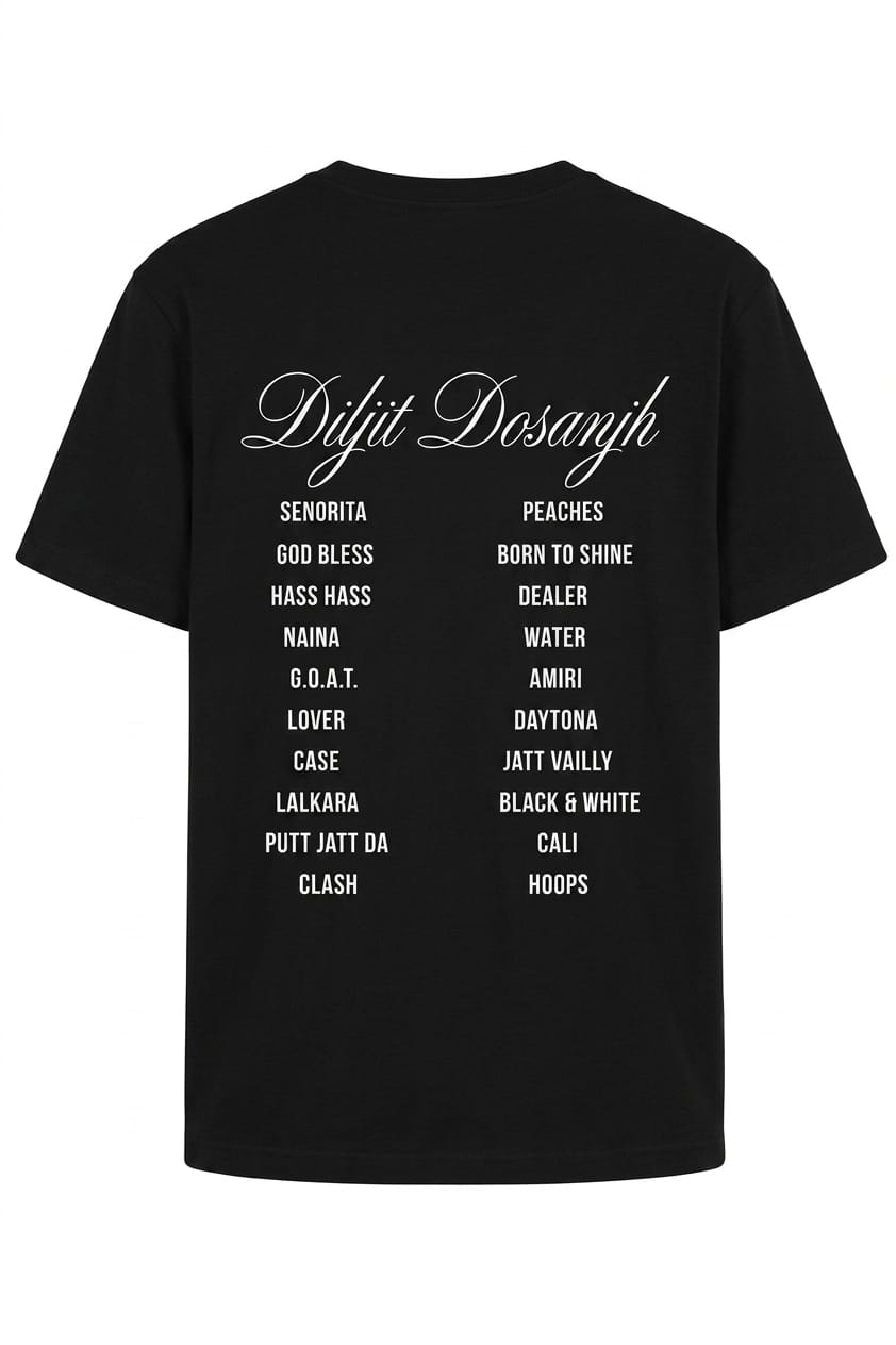 Diljit Dosanjh “AURA” North America Tour T-Shirt