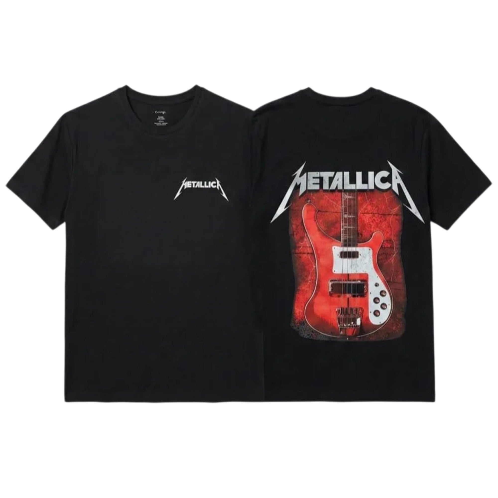 METALLICA Graphic Print Short Sleeve Crewneck 250 GSM T-Shirt